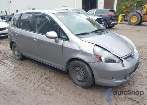 2007 Honda Fit из США, поврежденный, VIN JHMGD37417S062386
